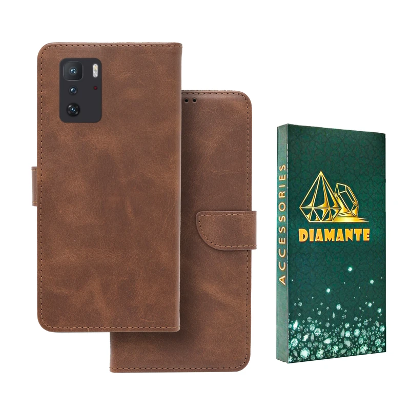 کیف کلاسوری دیامانته مدل Bors Gn مناسب برای گوشی موبایل شیائومی Poco X3 Gt