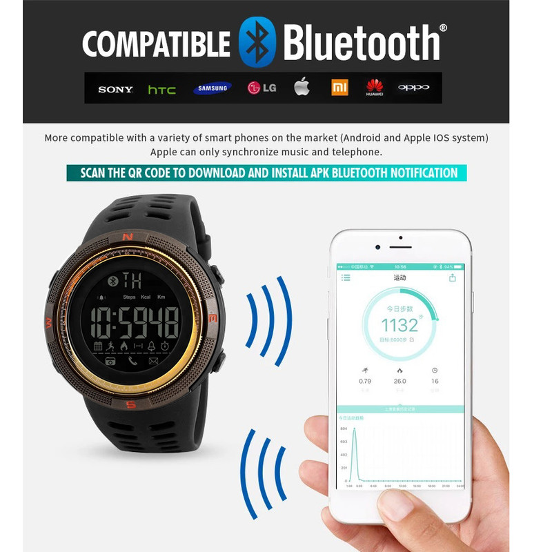 ساعت مچی دیجیتال مردانه اسکمی مدل 1250cgd ساعت مچی دیجیتال مردانه اسکمی مدل 1250cgd