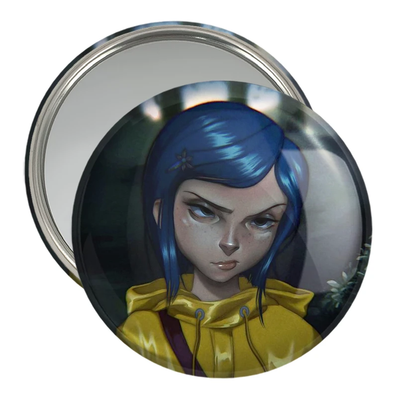 آینه جیبی خندالو مدل کورالاین Coraline  کد 20780