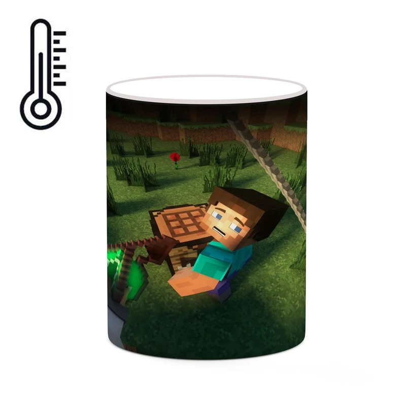 ماگ حرارتی کاکتی طرح ماینکرافت minecraft مدل mgh41160