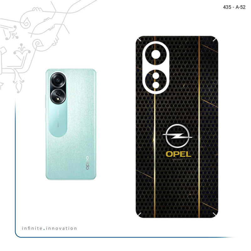 برچسب پوششی ماهوت مدل OPEL مناسب برای گوشی موبایل اپو A58 4G