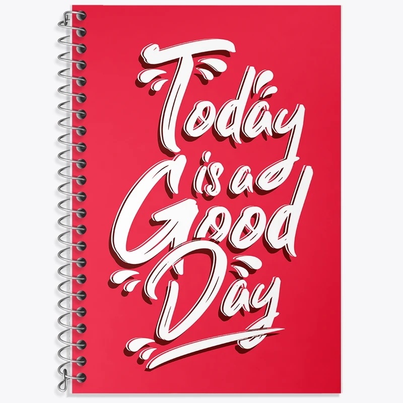 دفتر لغت 50 برگ خندالو طرح Today Is A Good Day کد F2541
