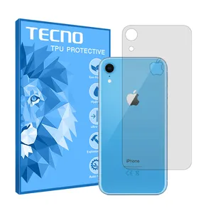 Tecno HyGEL model transparent phone back protector suitable for Apple iPhone XR mobile phone