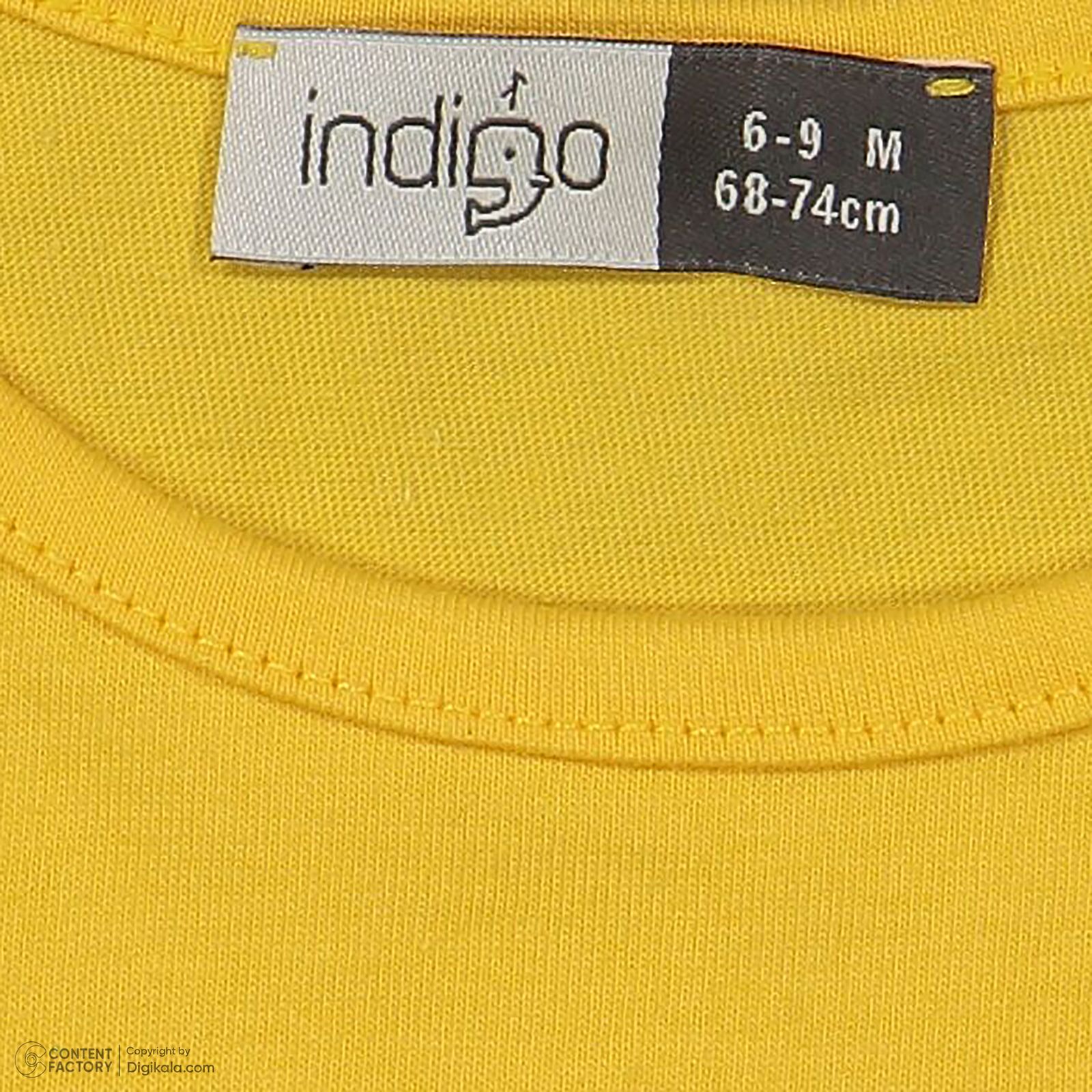 ست 3 تکه لباس نوزادی ایندیگو مدل 23162 -  - 10