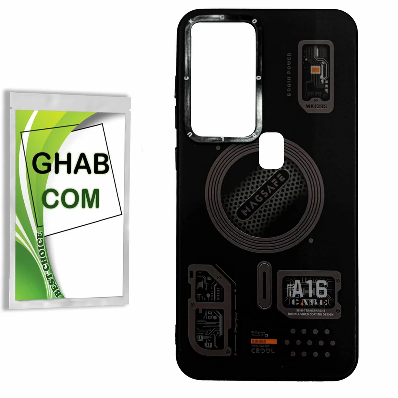 کاور قاب کام طرح تکنولوژی مدل SPIGNF مناسب برای گوشی موبایل شیائومی Redmi Note 8