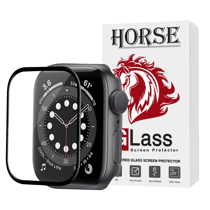 محافظ صفحه نمایش هورس مدل PMMAWH مناسب برای اپل واچ  Series 4 Aluminum / 5 / 6 44 mm