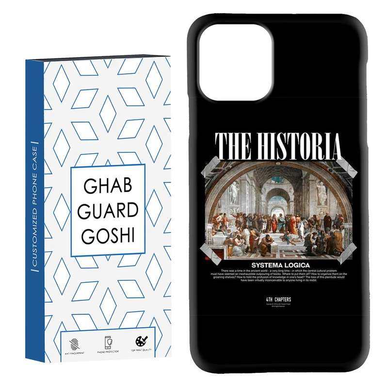 کاور قاب گارد گوشی طرح مونالیزا کد Dimo-719 مناسب برای گوشی موبایل اپل  IPHONE 11
