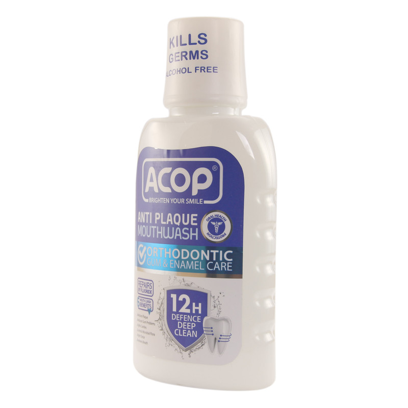 دهان شویه آکوپ مدل Anti Plaque حجم 300 میلی لیتر دهان شویه آکوپ مدل Anti Plaque حجم 300 میلی لیتر