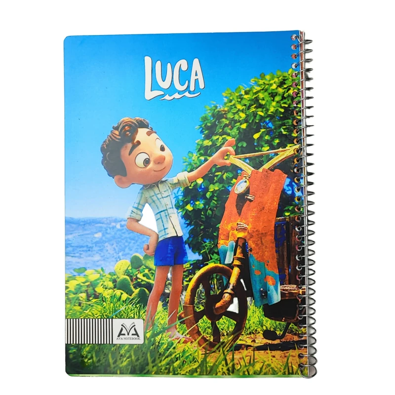 دفتر مشق 40 برگ آوا مدل لوکا کوچولو