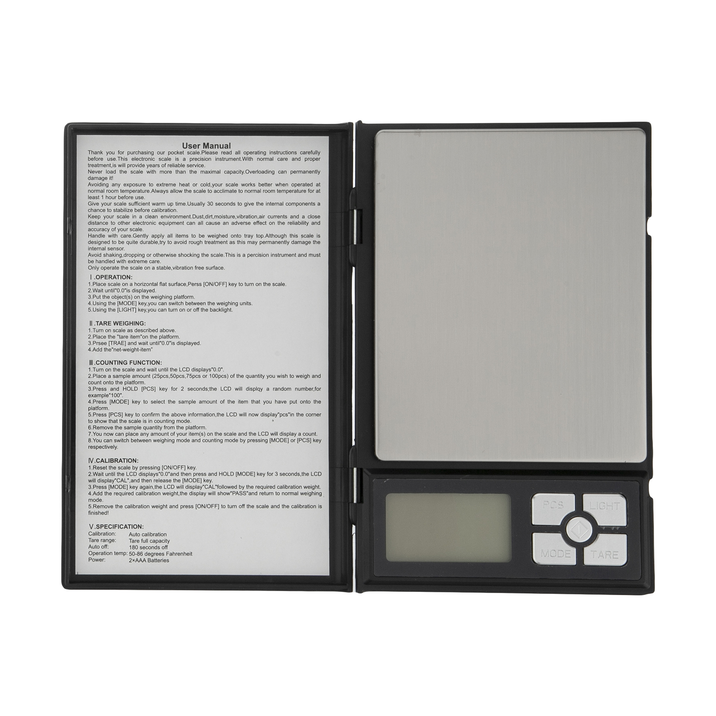 ترازو دیجیتال UNI WEIGHT مدل HADID-3