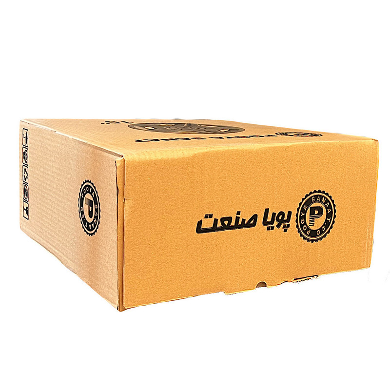 قالپاق چرخ پویا صنعت مدل ARIYA 33 سایز 14 اینچ مناسب برای پژو 206 مجموعه 4 عددی