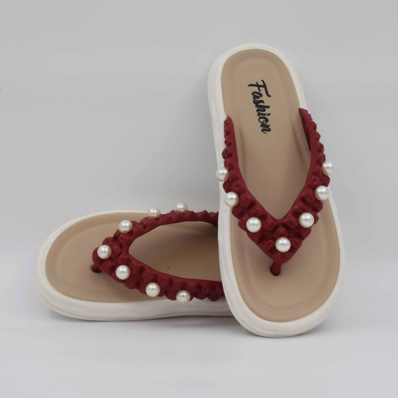 دمپایی لاانگشتی زنانه پاپا مدل پلاس ZR.07