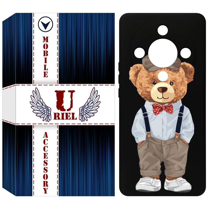 کاور یوریل مدل KSH کد 41 طرح تدی مناسب برای گوشی موبایل آنر X9b / X50 / Magic6 Lite / Magic 6 Lite