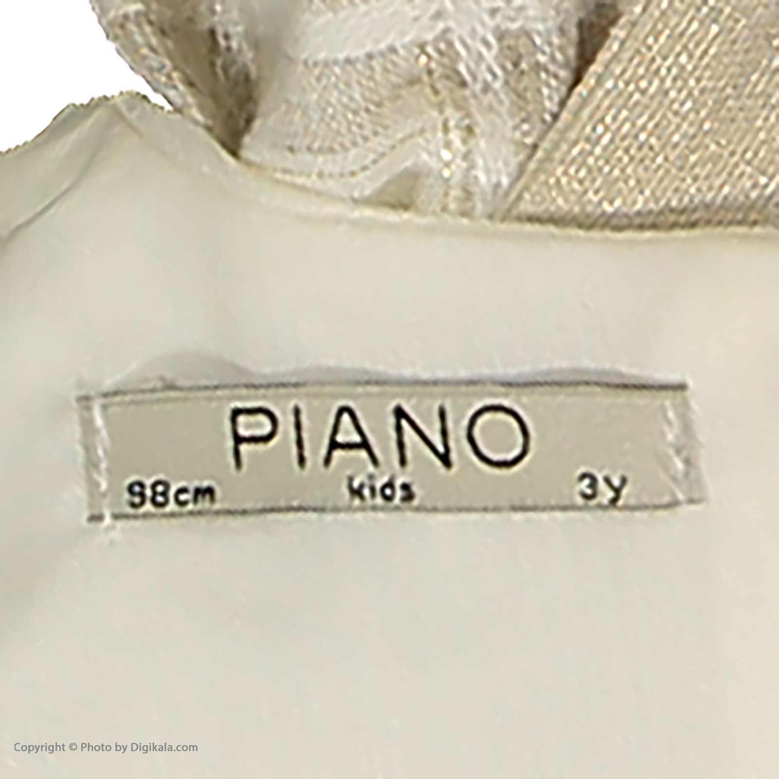 پیراهن دخترانه پیانو مدل 3564-07 -  - 5