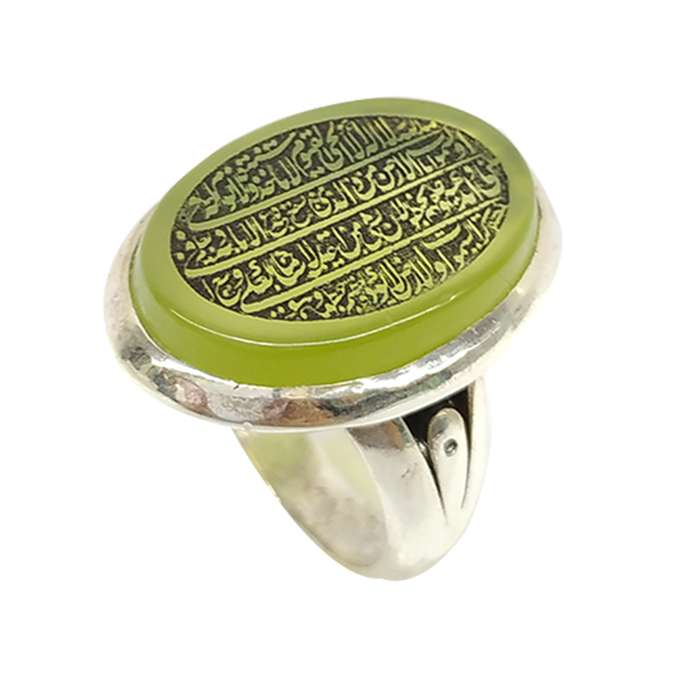 انگشتر نقره مردانه مدل 5305