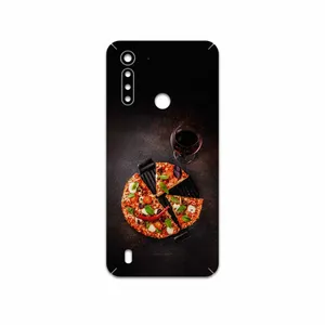 MAHOOT Pizza Cover Sticker for Motorola Moto G8 Power Lite