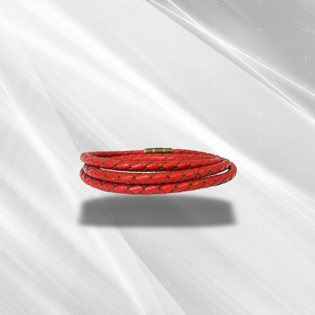 دستبند چرم وارک مدل رادین کد rb302