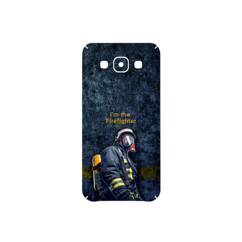 برچسب پوششی ماهوت مدل Firefighter مناسب برای گوشی موبایل سامسونگ Galaxy E5