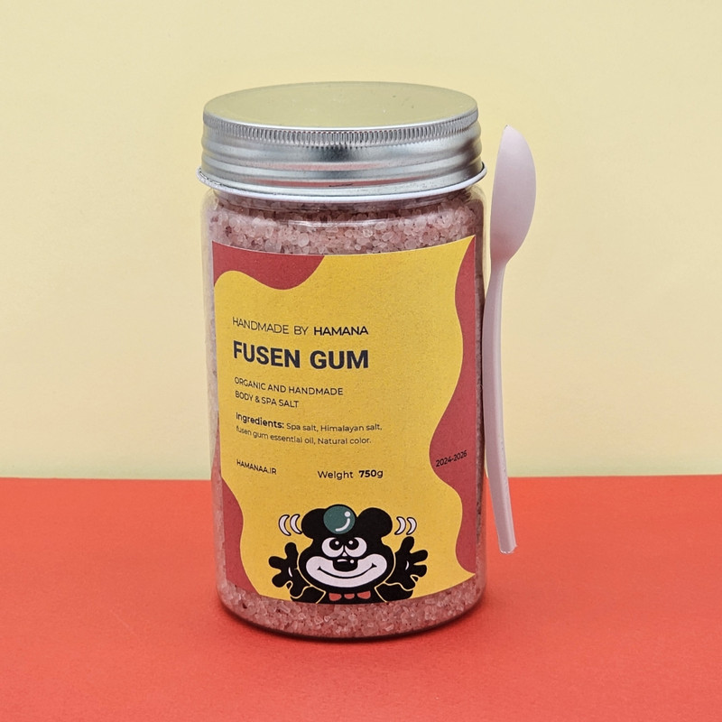 نمک حمام هامانا مدل آدامس خرسی وزن 750 گرم