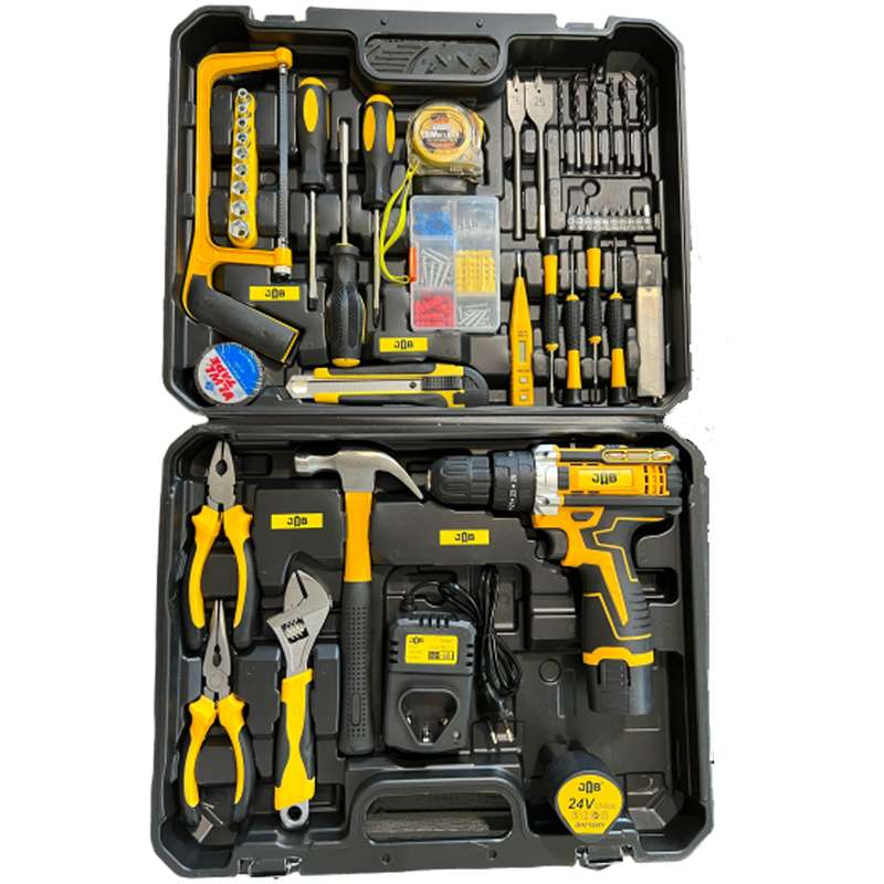 مجموعه 150 عددی دریل پیچ گوشتی شارژی جاب مدل JBE-5000 SE