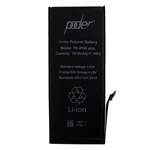 باتری موبایل پودر مدل IPH6P ظرفیت 2915 میلی آمپر ساعت مناسب برای گوشی موبایل اپل IPHONE 6 PLUS