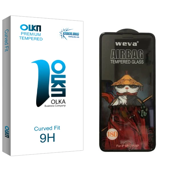 محافظ صفحه نمایش کولینگ مدل Olka Air Bag مناسب برای گوشی موبایل اپل iPhone 7 Plus / 8 Plus