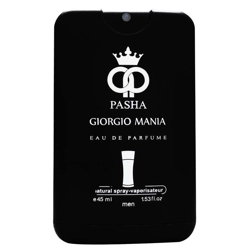  عطر جیبی مردانه پاشا مدل Giorgio Mania حجم 45 میلی لیتر