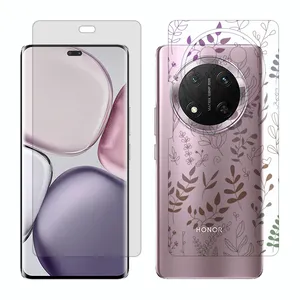 Glass Together model transparent screen protector suitable for Honor X9c mobile phone with back cover sticker