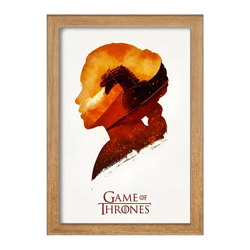 تابلو خندالو مدل بازی تاج و تخت (Game Of Thrones) کد F10148