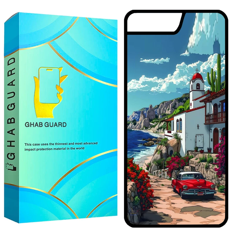 کاور قاب گارد طرح ماشین مدل GCHP7P مناسب برای گوشی موبایل اپل iPhone 7 Plus / 8 Plus