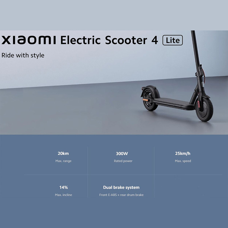 اسکوتر برقی شیائومی مدل 4 Lite
