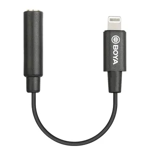 کابل تبدیل لایتنینگ به ۳.۵ میلی‌متری TRS بویا مدل BY-K8