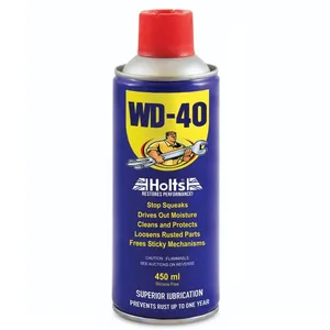 اسپری روان کننده و زنگ بر هولتس مدل wd-40 حجم 450 میلی لیتر