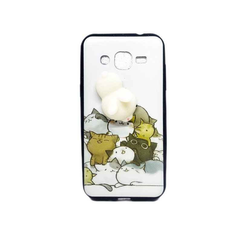 کاور مدل گربه مناسب برای گوشی موبایل سامسونگ Galaxy J2
