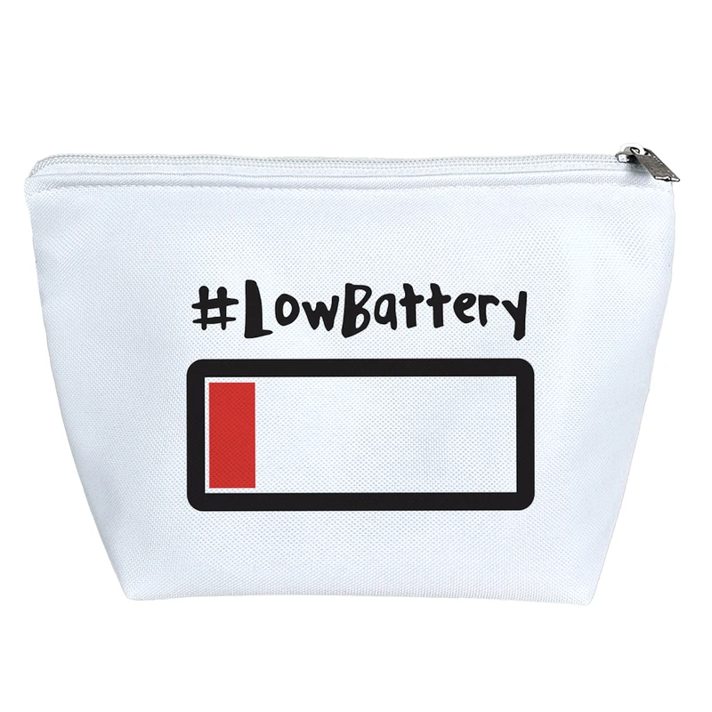 کیف لوازم آرایش دخترانه خندالو مدل Low Battery کد 1784