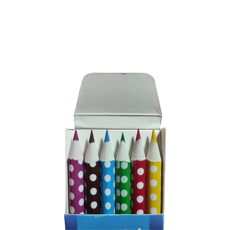 مداد رنگی 6 رنگ آوات طرح زنبوری کد 3918