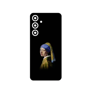 MAHOOT Girl with a Pearl Earring of Vermeer Cover Sticker for Samsung Galaxy S24 FE