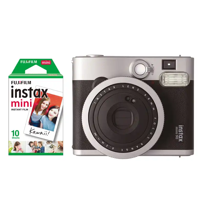 دوربین عکاسی چاپ سریع فوجی فیلم مدل Instax mini 90 Neo Classic به همراه فیلم