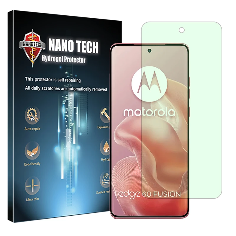 محافظ صفحه نمایش نانوتک مدل هیدروژلی مناسب برای گوشی موبایل موتورولا Edge 60 Fusion