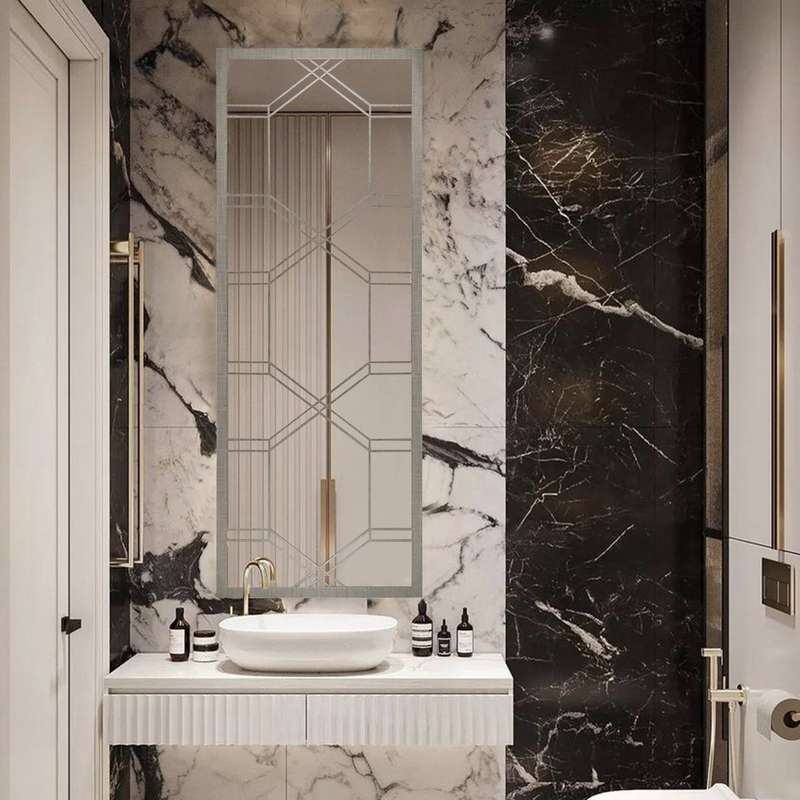 آینه سرویس بهداشتی الف مدل سپنتا کد Nim آینه سرویس بهداشتی الف مدل سپنتا کد Nim