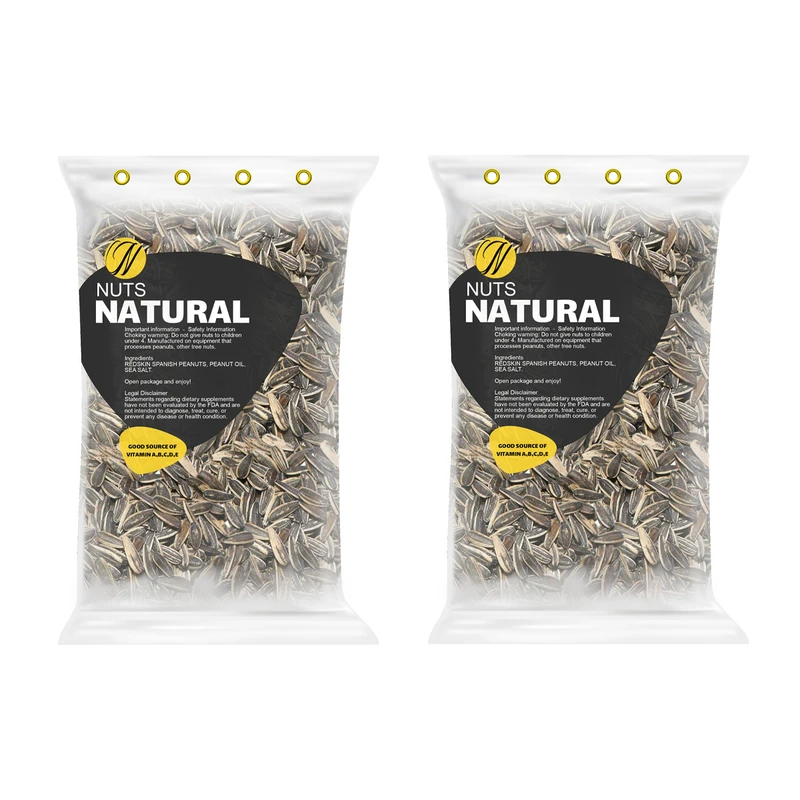 تخمه آفتابگردان ترش نچرال - 1 کیلوگرم بسته 2 عددی 