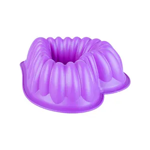 قالب کیک و ژله طرح قلب مدل سیلیکونی کد BM01