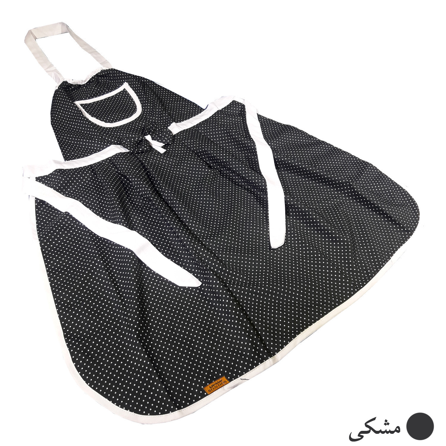 پیش بند آشپزخانه سندس مدل خالدار کد F670