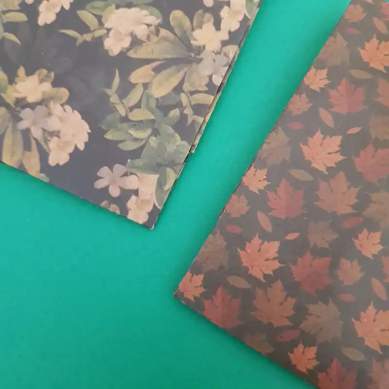 ساک هدیه مدل برگ و گل بسته دو عددی