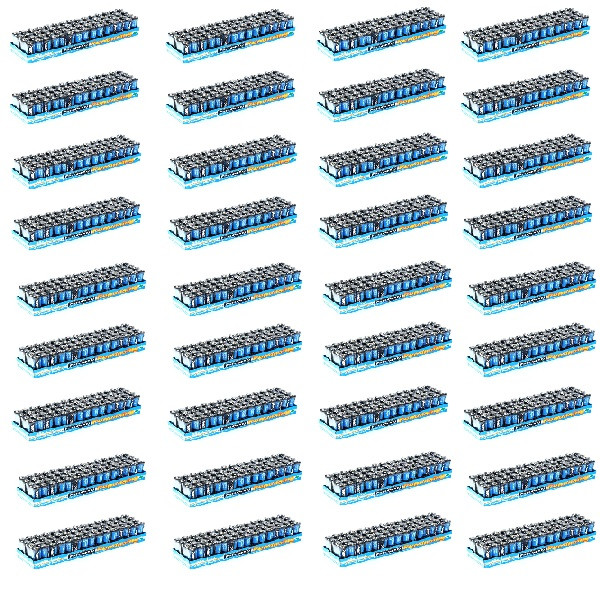 باتری نیم قلمی پنانسینگ مدل R03 بسته 2160 عددی 