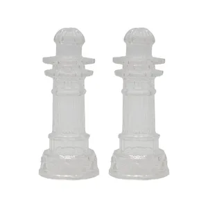 نمکدان طرح مهره شطرنج مدل a01 بسته 2 عددی
