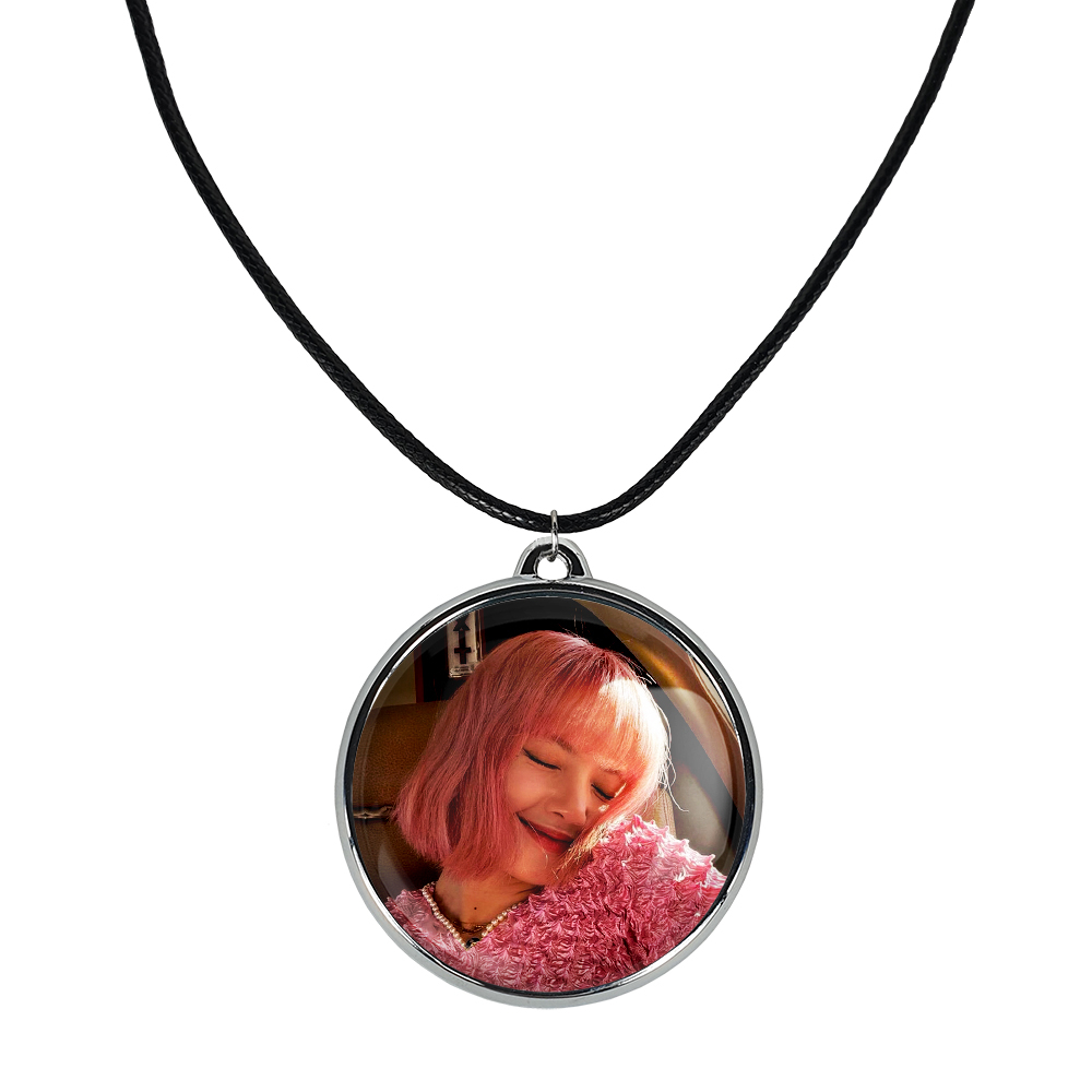 گردنبند خندالو مدل لیسا بلک پینک کد 1430614298