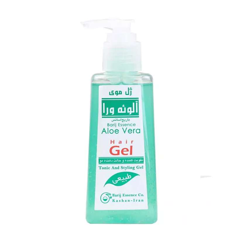 ژل مو پمپی باریج اسانس حاوی عصاره آلوئه ورا وزن 150 گرم