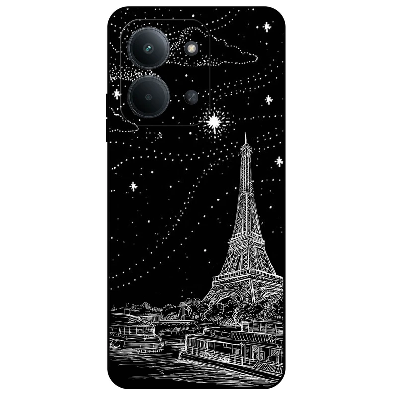 کاور مگافون طرح ایفل مدل 8107 مناسب برای گوشی موبایل شیائومی Poco C85 4G / Redmi 15C 4G