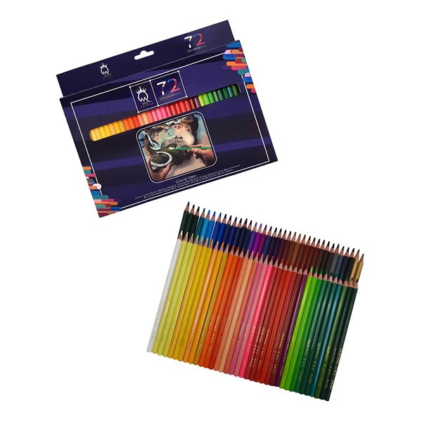 مداد رنگی 72 رنگ ام کیو مدل DRAW ME